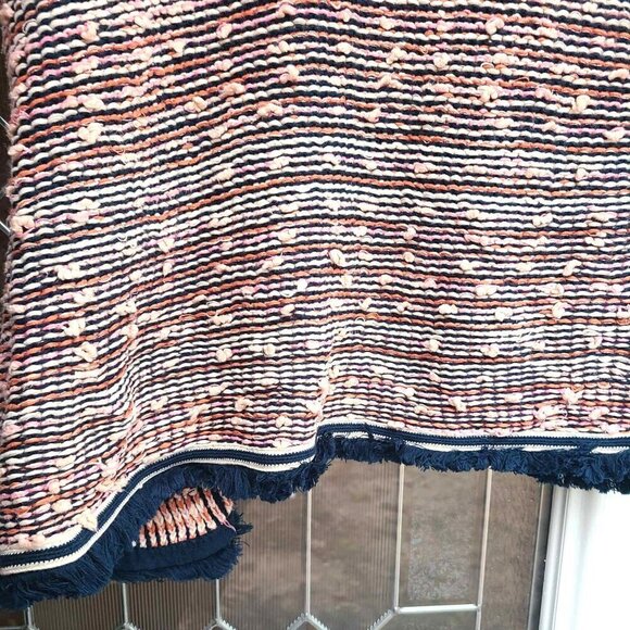 Anthropologie Moth Knit Boho Artsy Bohemian 70s Fringe Cardigan SMALL - Picture 6 of 11